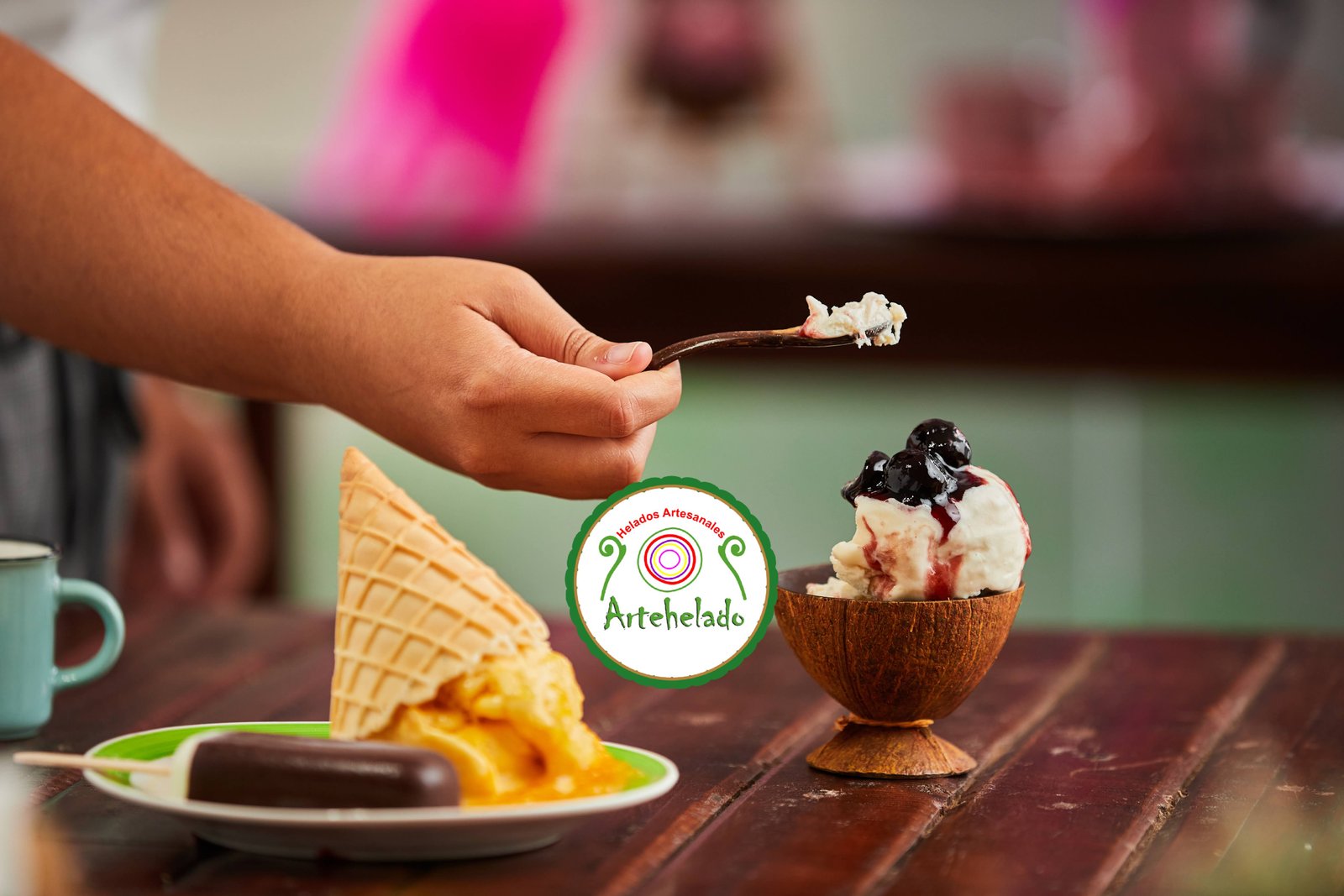 Artehelado.  Helados Artesanales. Heladería Boutique y Galería de Arte